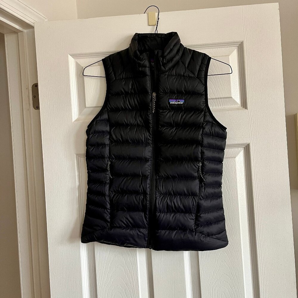 NWT Patagonia Women's Down Sweater Vest Black Size XS